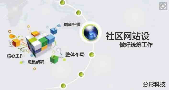 四步做好社區(qū)網(wǎng)站建設(shè)統(tǒng)籌工作