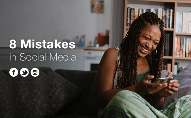 社交媒體上應(yīng)該避免的8個(gè)錯誤 社交媒體上應(yīng)該避免的8個(gè)錯誤