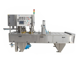 杯裝辣椒醬灌裝機(jī)Hot sauce filling machine,小身材大味道！